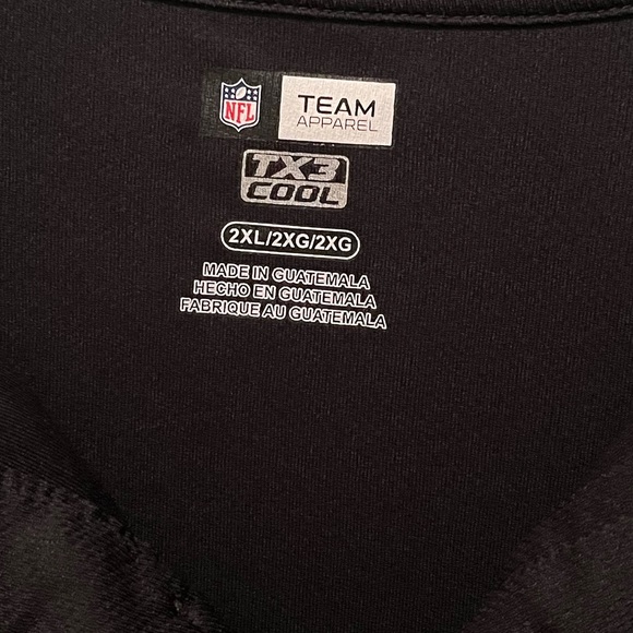 NFL Team Apparel Steelers Men’s TX3 Cool Short Sleeve Polo Shirt. Sz 2XL. - Picture 4 of 4